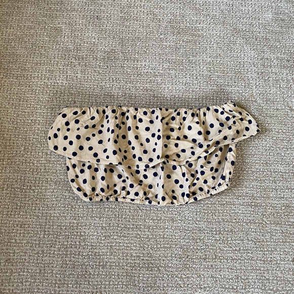 Urban Outfitters Tops - Urban Outfitters Polka Dot Crop Top/Bandeau